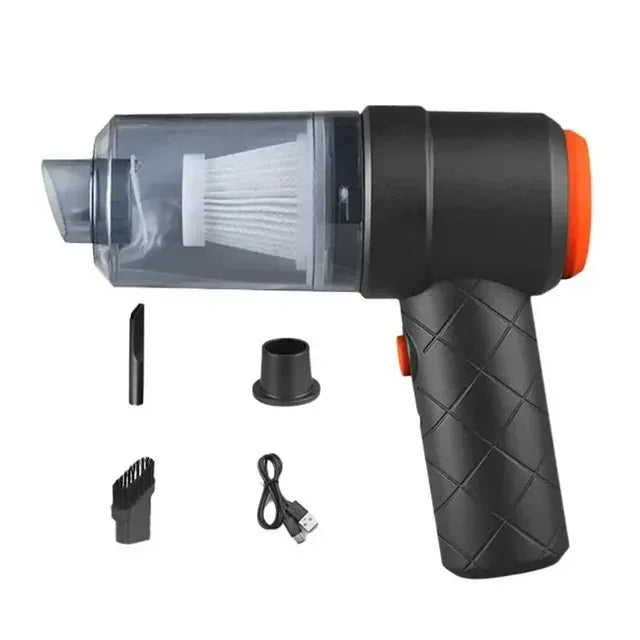 Aspirapolvere per Auto Senza Fili 120W, Portatile e Cordless, Potente Aspiratore per Casa, Ufficio e Auto